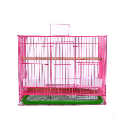 China Breathable Modern Rearing Holding Large Luxury Black Metal Mini Iron Dollhouse Wedding Birdcage for sale