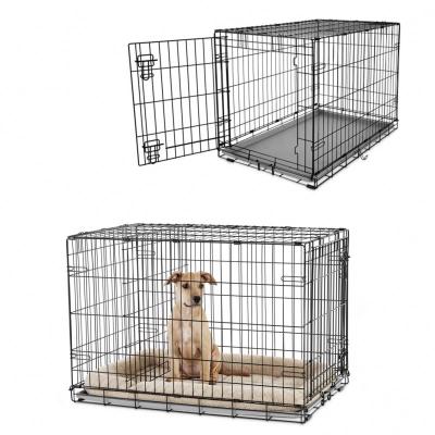 China Commerical Large Retractable Clear Multi Welded Breathable Metal Cheapest Stackable Dog Kennel for sale