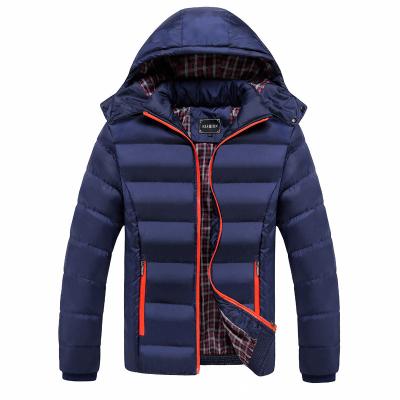 China OEM Custom Cotton Fall Winter Waterproof Mens Cotton Coat Clothes Cotton Padded Jackets For Men for sale