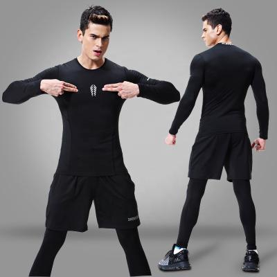 China Breathable Top Selects Sportswear With Hoodie Suit Men's Long Sleeved Sportswear Custom Clothes for sale