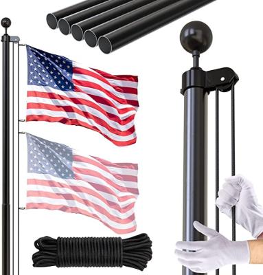 China Health Care Institutes Flagpole Kits Stand Up Outdoor National American Flexible Residential Commercial for sale