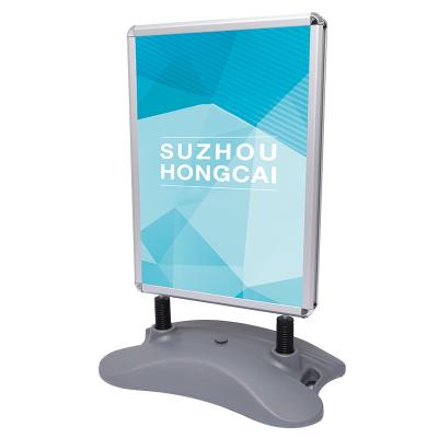 China Square A Outdoor Panel Backing Advertising Sidewalk With Water Based for sale