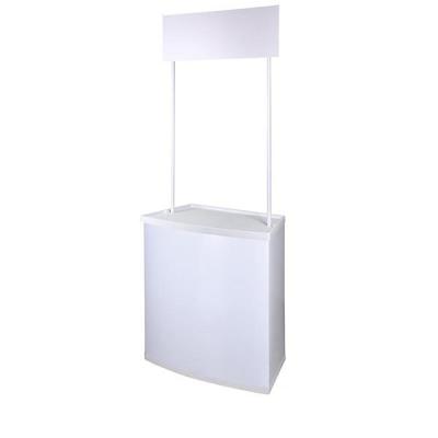 China Promotion Counter Light Advertising Plastic Folding Table for sale