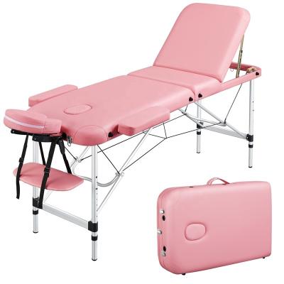 China Modern Professional Massage Table Beds Manufacturer Foshan Metal Frame Salon Beauty Fureniture Portable for sale