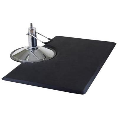 China Non-slip Comfortable Standing Anti Fatigue Hairdresser Chair Pu Hair Salon Floor Mat Mats for sale