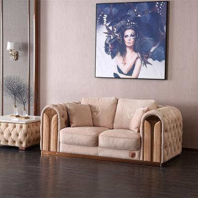 China Other Top Of The Line Living Room Set Velvet High End Leather Sofas One Seat Upholstery Decoration for sale