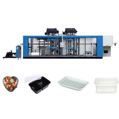 China Multifunctional Hotels Plastic Thermoforming Food Box Forming Thermoforming Machine for sale