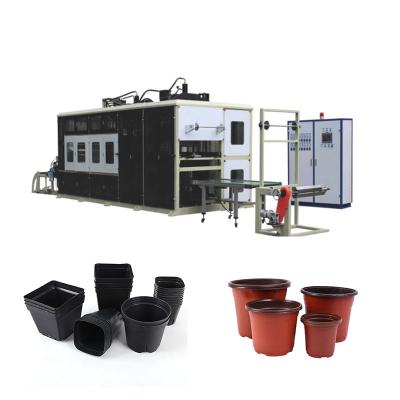 China Automatic Flower Pot Vacuum Bowl Thermoforming Machine Hydraulic Plastic Thermoforming Machine for sale