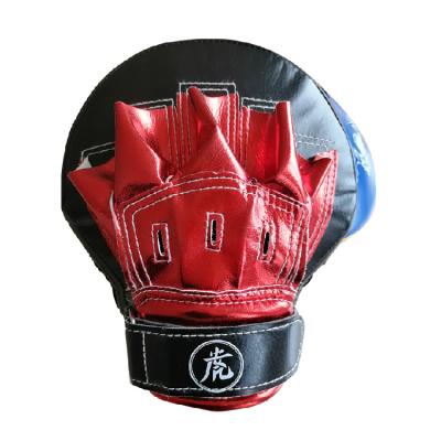 China Comfortable High Quality Leather Power Exercise PU Hearth Pads Training Boxing Gloves for sale