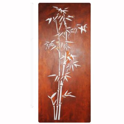 China Modern Design CLASSIC Outdoor Art Laser Cut Corten Steel Garden Screen for sale