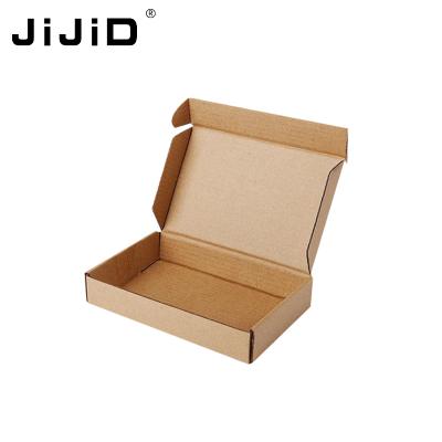 China Handmade Custom Printed Kraft Paper Brown Recycled Corrugated Mailer Box for sale