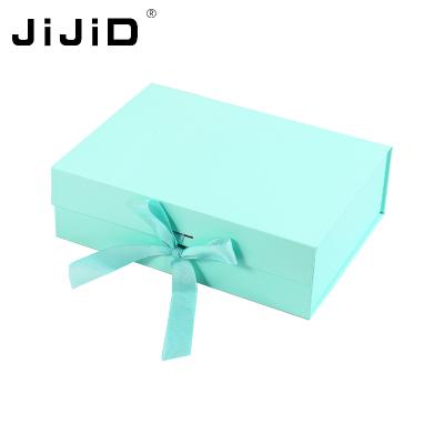 China Materials JiJiD Wholesale Custom Luxury Packaging Recycled Paper Magnetic Gift Box for sale