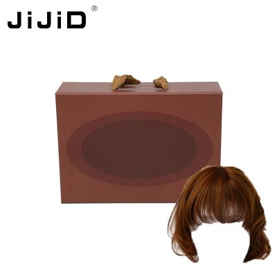 China JiJiD Recyclable Custom Boxes Luxury Cardboard Box Packaging Foldable Paper Box For Wigs for sale