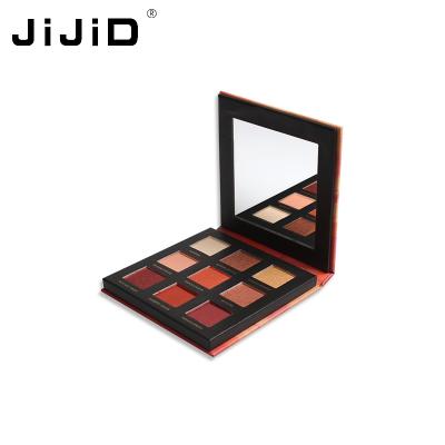 China JiJiD Sombras Makeup Eye Shadow Recyclable Custom Empty Palette Case Eco-Friendly Magnetic Eyeshadow Palette Packaging for sale