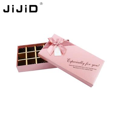 China JiJiD Recyclable Chocolate Packaging Gift Box For Chocolate With Your Own Logo for sale