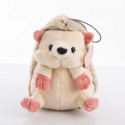 China Hedgehog Animal Customized Stuffed Dangling Plush Toy For Kids Gifts for sale