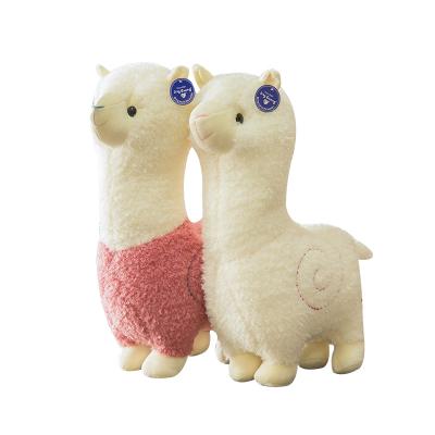 China Hot Selling Alpaca Plush Toy Toys Doll Children Gift Wholesale Alpaca Cute Simulation Sheep Animal Customization for sale