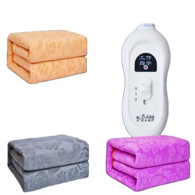 China Europe 220 Anti-static Voltage Single Control Electric Blanket Washable Single Size for sale