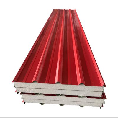 China 950mm Metal Panel Exterior Wall Panel EPS Material Sandwich Panel for sale