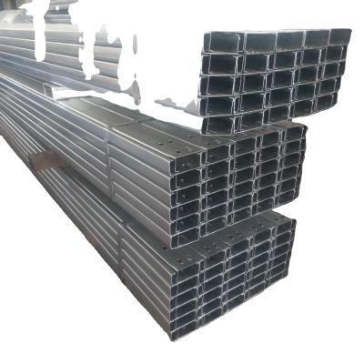 China Steel Purlin Galvanized Steel Lipped C Channel Price C Purlin From China Supplier for sale