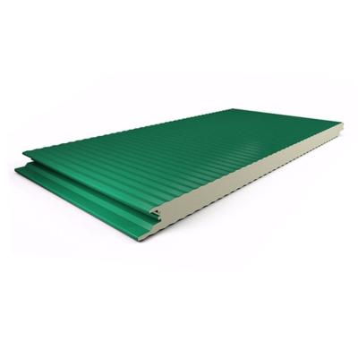 China Long Service Life 100mm PU Sandwich Panel Polyurethane Sandwich Panel Cold Room Panel Price for sale