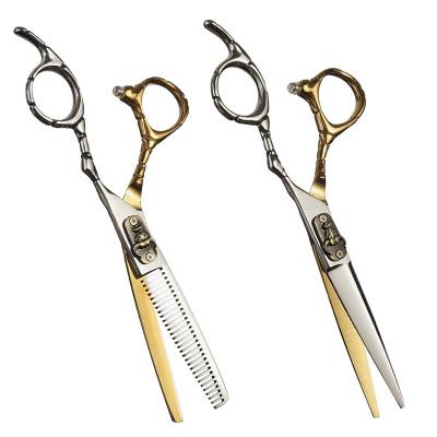 China High Quality Stainless Steel Barber Hair Dressing Scissors Personal Hair Scissors Label Set for sale