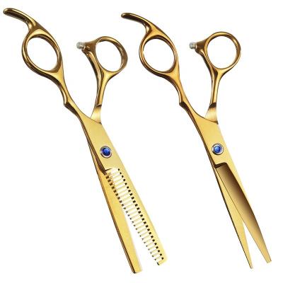 China Wholesale Manufacturer Of Stainless Steel Hair Scissors Color Professional Barber Scissors for sale