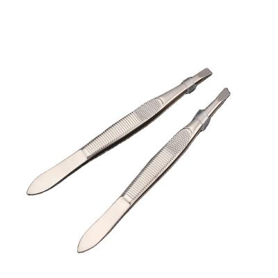 China Straight eyebrow tweezers high quality pointed eyebrow tweezers and oblique eyebrow tweezers with private label eyebrow tweezers for sale