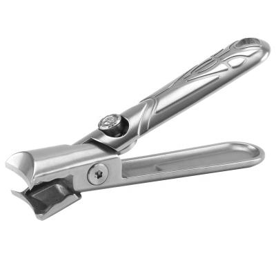 China Portable Finger Stainless Steel Toenail Clipper Nail Cutter Clipper with Press Handle for sale