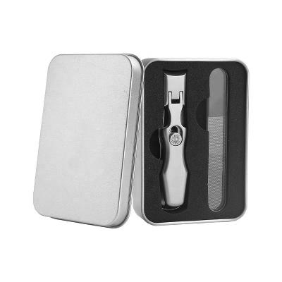 China Professional Big Mouth Stainless Steel Finger Nail Clippers Manicure Scissors Manicure Set Portable Cuticle Nippers for sale