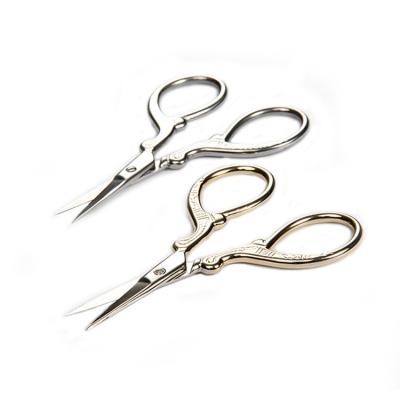 China Thinning Scissors Factory Direct Sales Eye Correction Scissors 3CR13 Embroidery Scissors Hair Clippers for sale