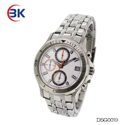 China Classic Cheap Chronograph Hot Sale Japan Movt Tachymeter King Quartz OEM Sport Chronograph Men Watch for sale