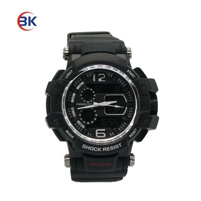 China Military Big Time Alarm Stainless Steel Back Digital Watch For Running for sale