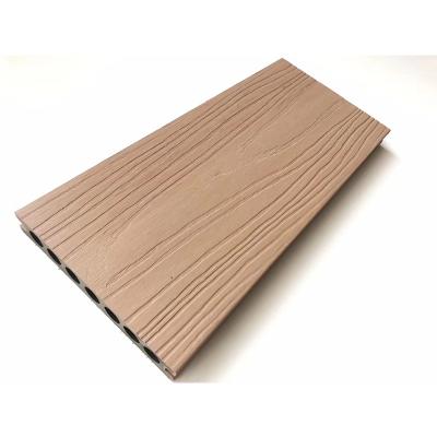 China China Modern High Quality Wood Plastic Composite WPC Exterior Decking Flooring for sale