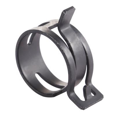 China Dacromet Pipe Clamp Plated Constant Tension Filter Clamp Pipe Clips / Pipe Clamps for sale