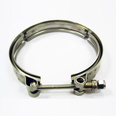 China Pipe Clamp T-bolt T-bolt T-screw V-band V Groove High Pressure Pipe Clamp for sale