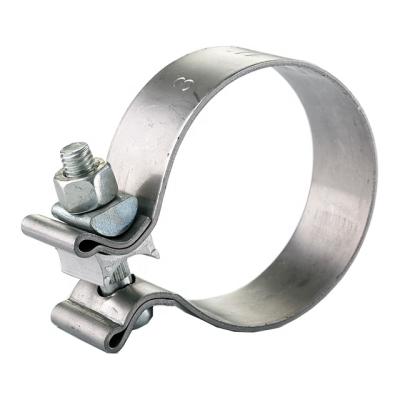 China Exhaust System 304SS Stainless Steel Car Turbo Use Exhaust System Pipe Coupler O Ring Clamp Accuseal Band Exhaust Joint Flange for sale