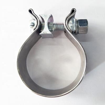 China Exhaust System 409ss 304ss AccuSeal Exhaust Clamp O Band Exhaust Muffler Narrow Band Flange for sale