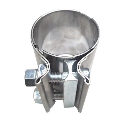 China Exhaust Device Coupler Exhaust Flange Clamp Superior Load Capacity For Butt Style Joint Connections for sale