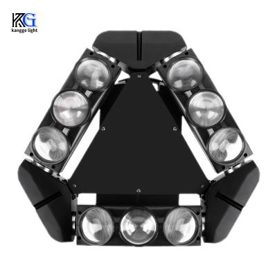 China Stage  RGBW LED Spider Moving Head Beam Lights DMX Spider Moving Light 9*12W 4 in 1 Stage Beam Moving Effect for DJ Party Shows for sale