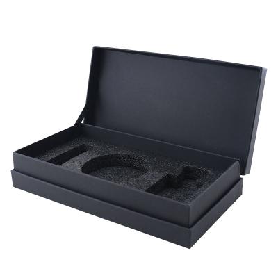 China Recyclable Matte Black Paper Candle Box Packaging Jar Set Gift Candle Box With Inserts Luxury Candle Box for sale