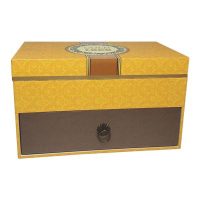 China Aseptic Wholesale Custom Printed Luxury Gift Packaging Chocolate Drawer Box for sale