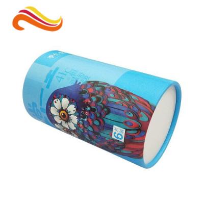 China Recycled Materials Paper Tube For Perfume With Printimg Kraft Tube Packaging Perfume Bottle Packaging Box for sale