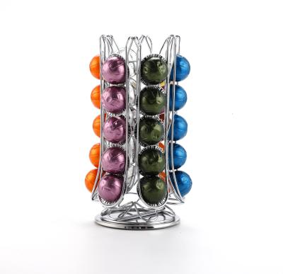 China Sustainable Coffee Nespresso Vertuo 30 Pod Capsule Holder Storage For Vertuoline Pods for sale