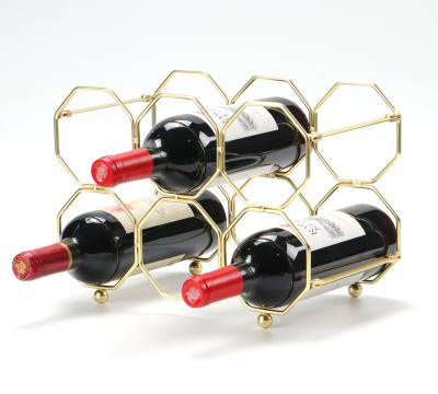 China Metal Viable Folding Wine Rack Collapsible Wine Rack for sale