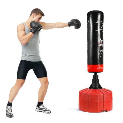 China Durable Man Free Stand Up Freestanding Heavy Duty Punching Sandbag Gym Exercise Boxing Bags For Adults for sale