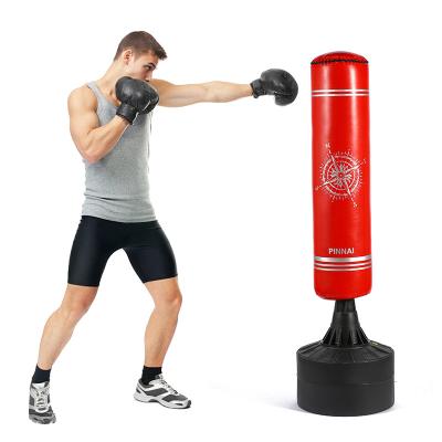 China Durable High Quality Pressure Resistant Home Use Boxing Vertical Tumbling Rolling Sandbag for sale