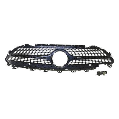 China ABS 2020 Silver Diamond Chrome Front Grill For Mercedes Benz New Cls C257 2019 Grille for sale