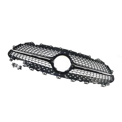 China Hot Selling Black Diamond Grill For Cls C257 2019 ABS GT Style Gloss Black In Front Grille Car Grills for sale