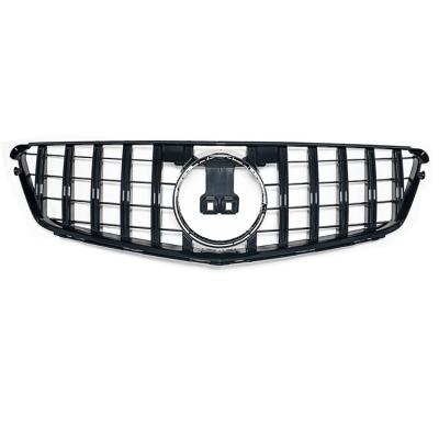 China Sports And Administration W204 GT Black Grill For 2008-2014 Tunning Grill Upgrade C Class Grill for sale